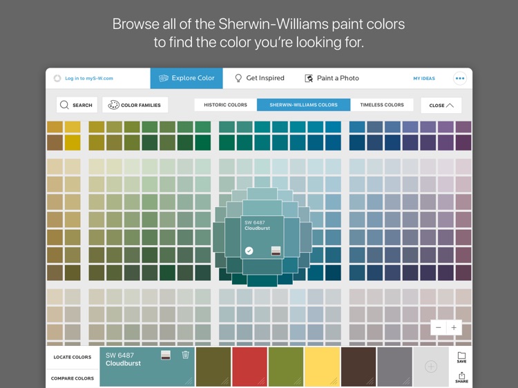 ColorSnap® Visualizer for iPad