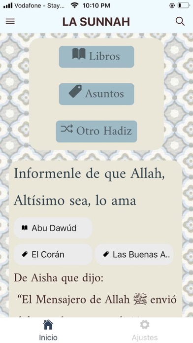 La Sunnah iPhone screenshot 4 - Reference app