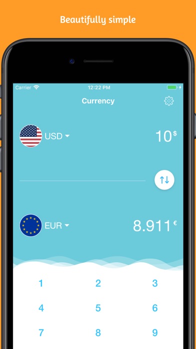Screenshot #1 pour Currency - Tiny Converter
