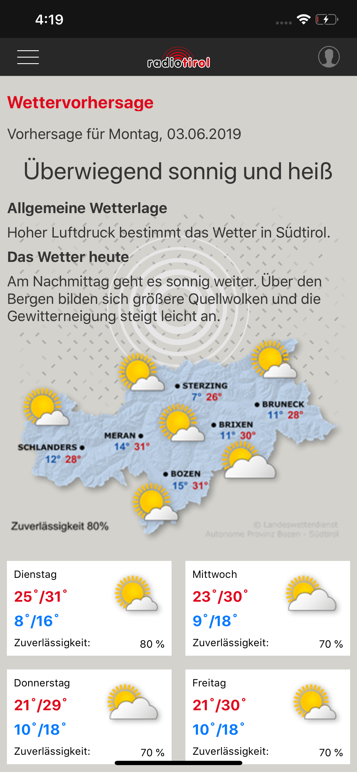 Radio Tirol screenshot 4
