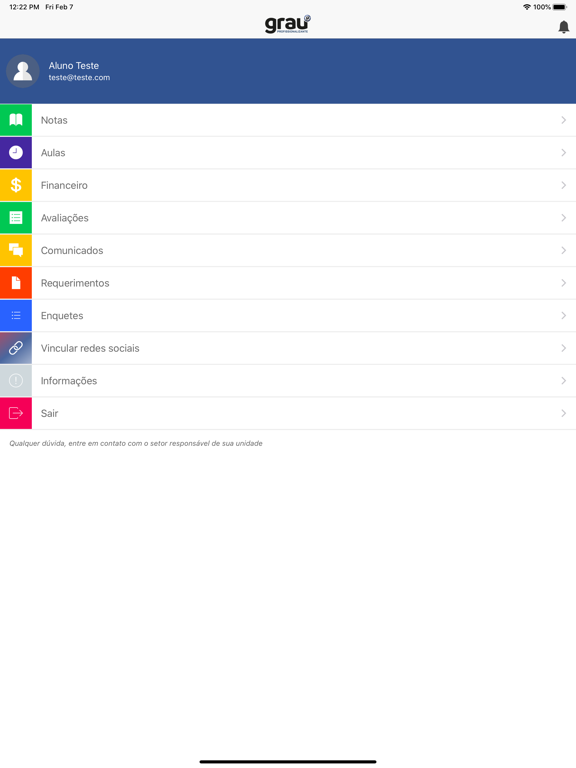 Screenshot #5 pour Grau Profissionalizante