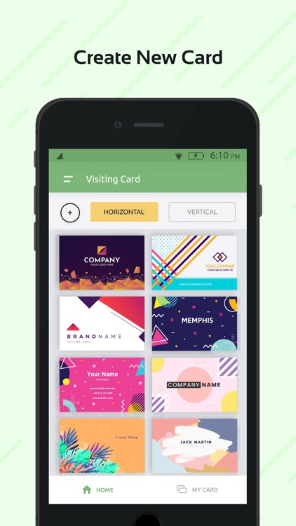 Visiting Card Designer