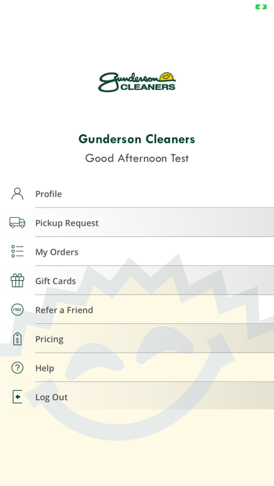 Gunderson Cleaners screenshot 2