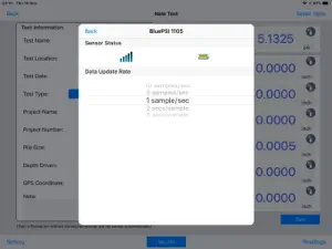 Wireless Pile Load Test screenshot #4 for iPad
