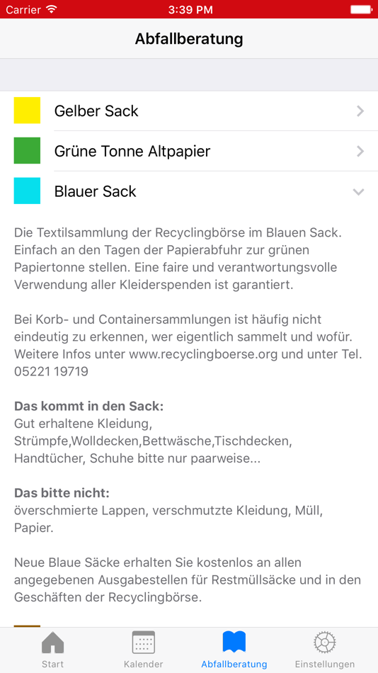 #3. Abfallkalender Kirchlengern (iOS) 由: hoch 5 GmbH & Co. KG