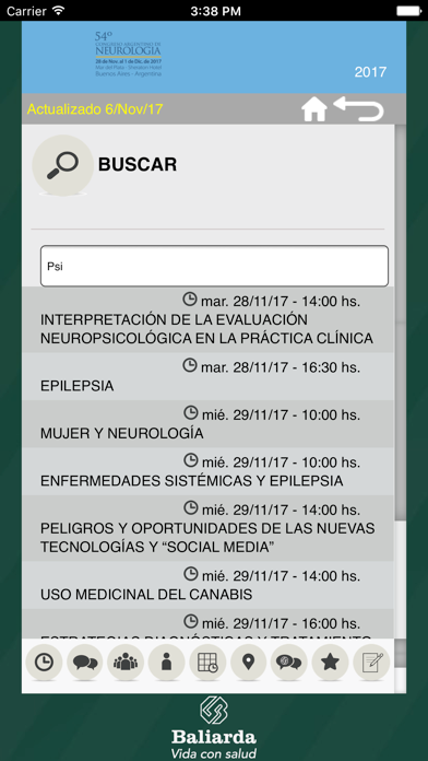Screenshot #1 pour Congreso SNA