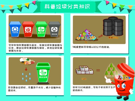 Learn Garbage classification iPad screenshot 7 - Education app