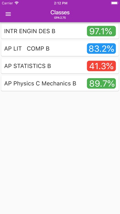 Grade calculator for MyMCPS screenshot-4
