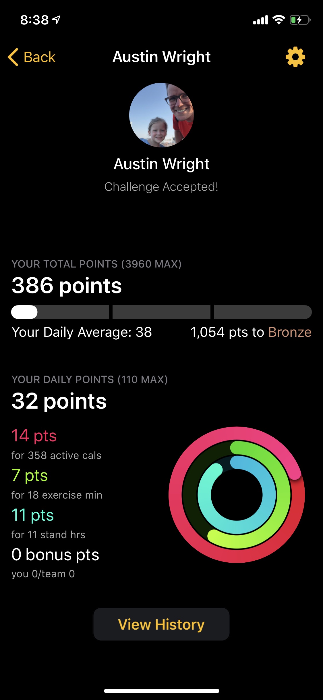 Screenshot do app Challenges - Compete, Get Fit