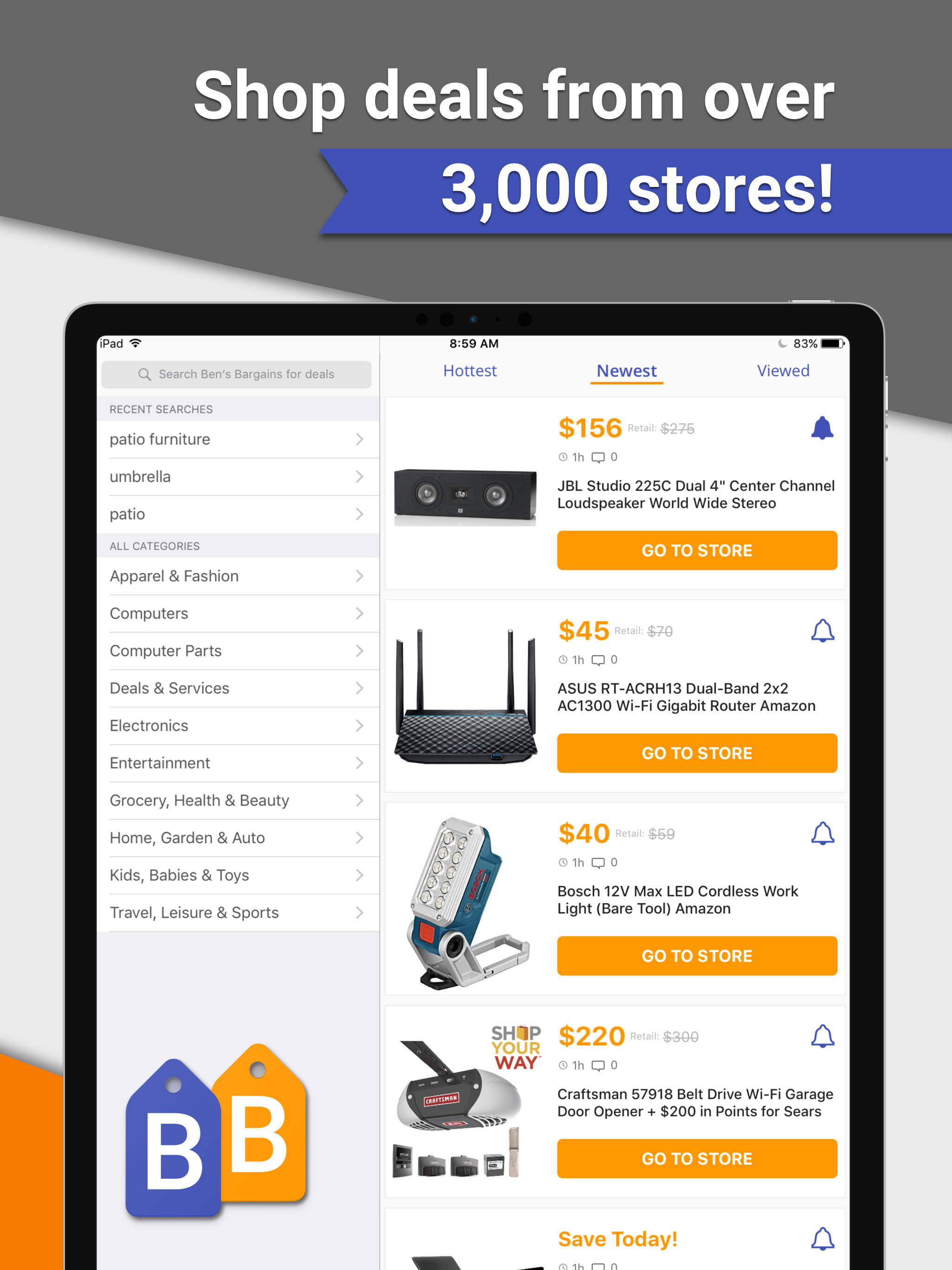 Ben's Bargains - Shop Deals