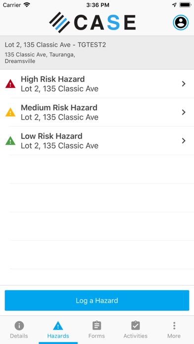 Case Safety Screenshot