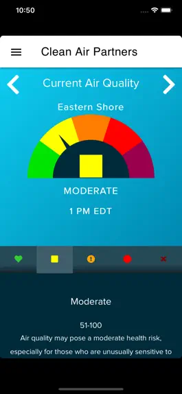 Game screenshot Clean Air Partners Air Quality apk