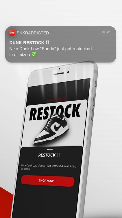 SNKRADDICTED – Sneaker App