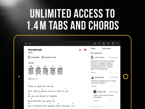 Ultimate Guitar: Tabs & Chordsのおすすめ画像1