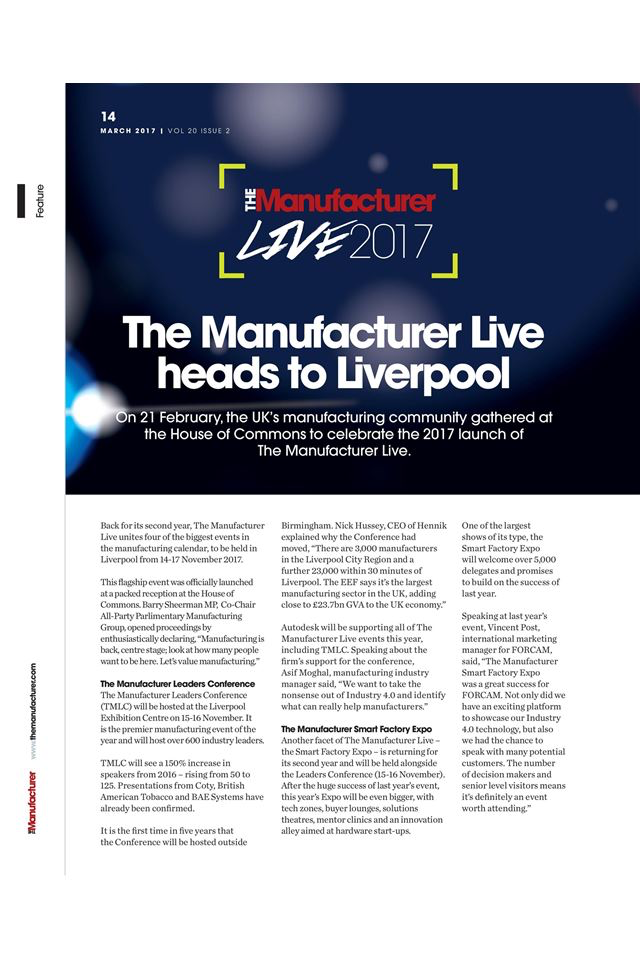 The Manufacturer Magazine