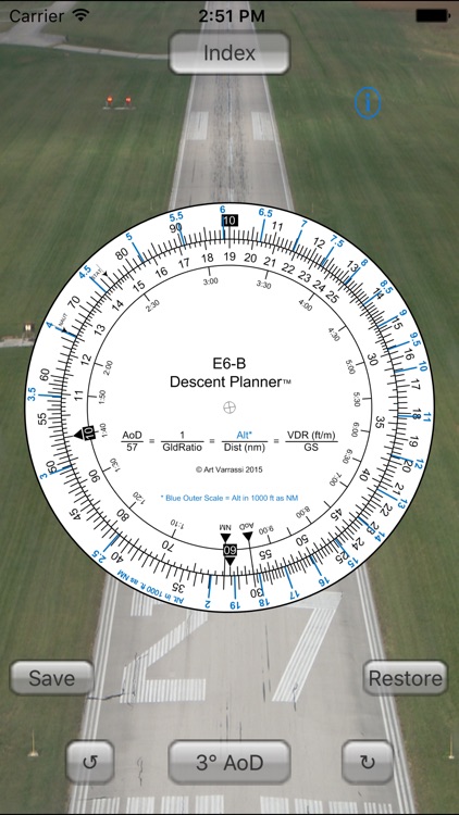 E6B Descent Planner