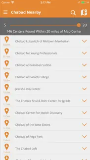 chabad nearby iPhone Captures Décran 3
