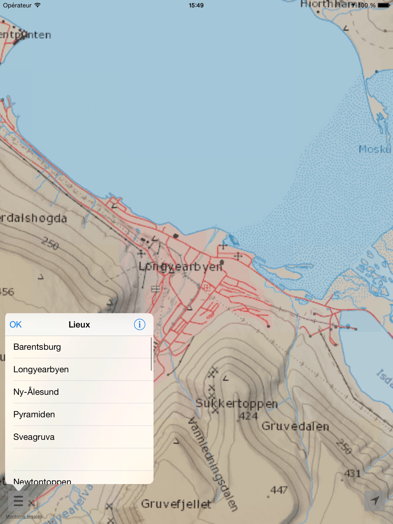 Here & there+ Svalbard 1:35000 screenshot 3