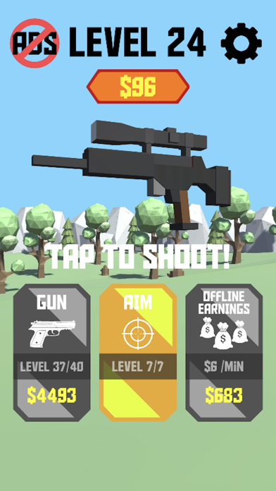 Screenshot #3 pour Gun Range 3D
