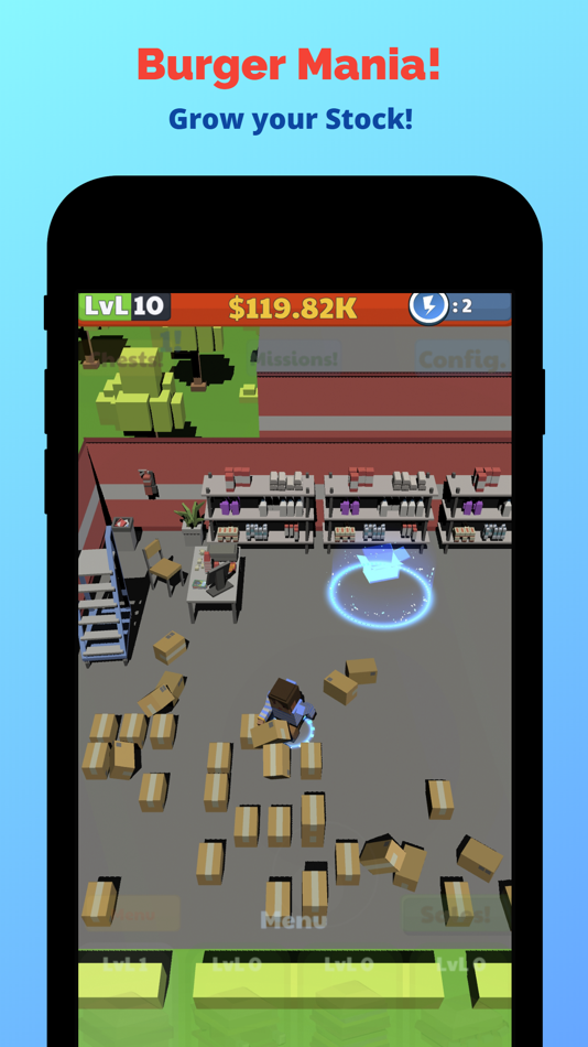 #6. Burger Mania! - Idle Tycoon (iOS) 由: Joao Milone