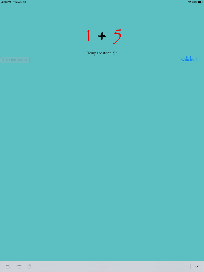 Mathématique Niveau CP