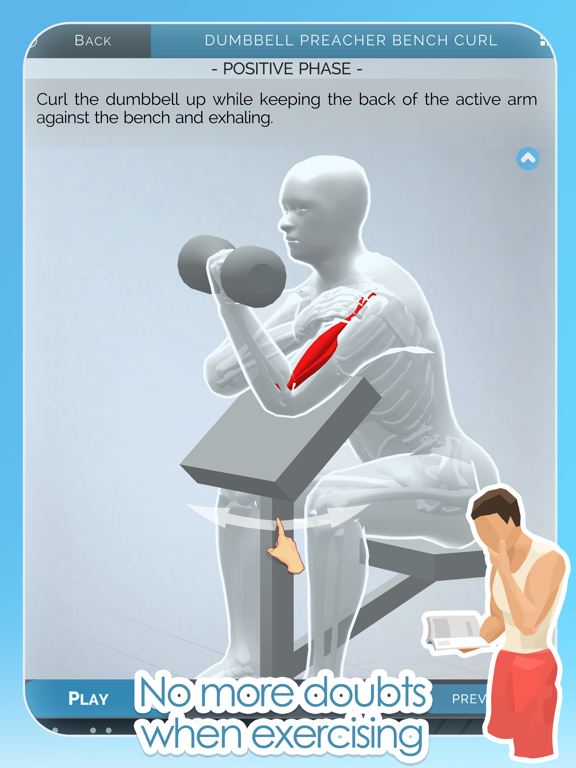 Screenshot #4 pour Gym of Tomorrow: Workout Coach
