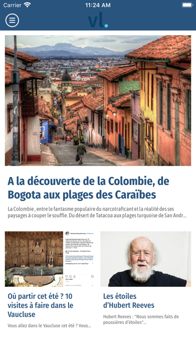 VL. iPhone screenshot 5 - News app