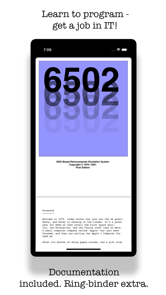 #4. VirtualKim - 6502 Emulator (iOS) 由: John Kennedy