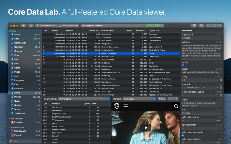 Screenshot #1 pour Core Data Lab