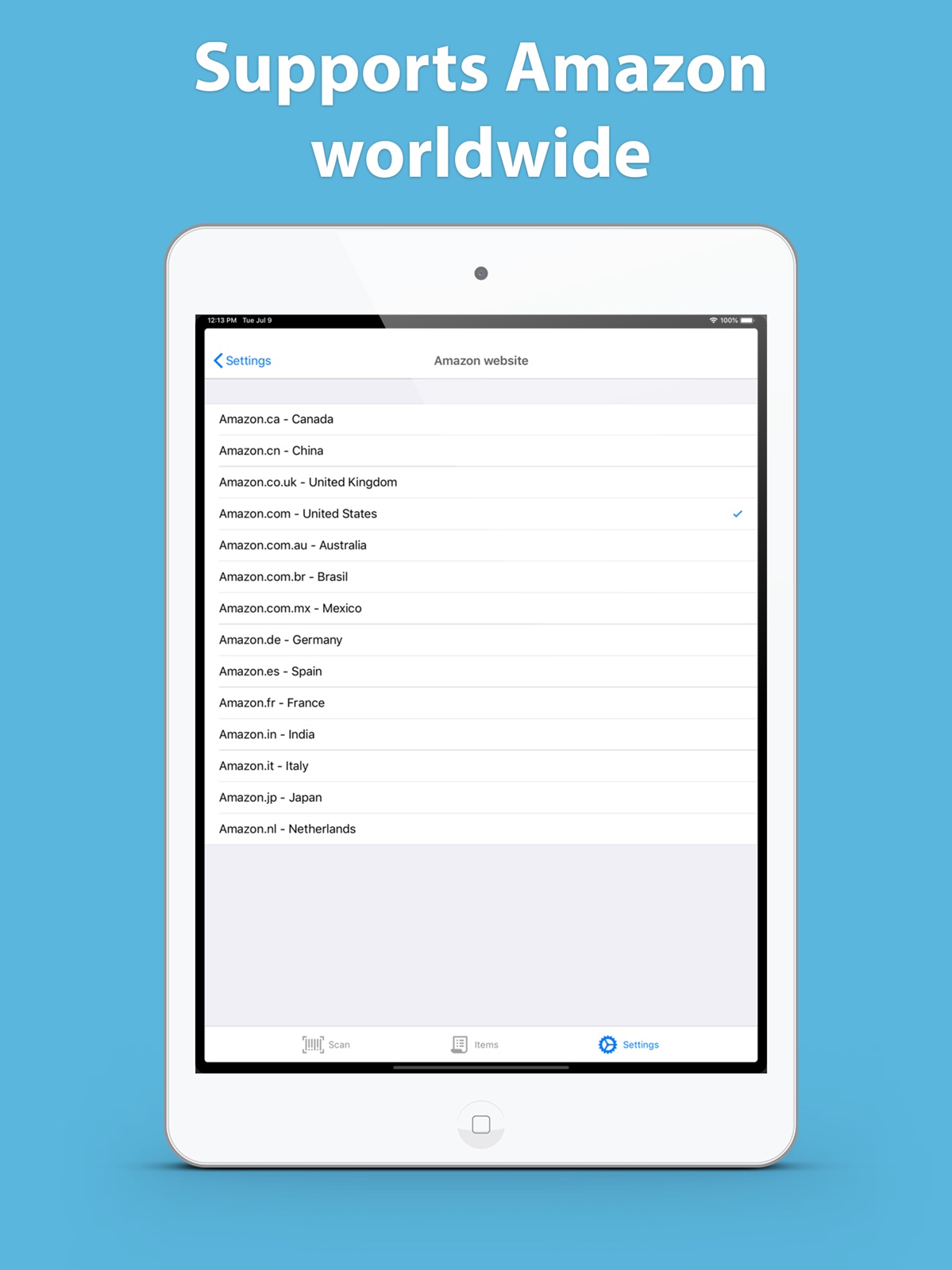 Barcode Scanner for Amazon ipad screenshot 3