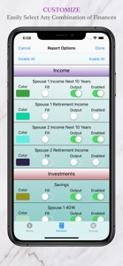 Retirement Estimator screenshot #3 for iPhone