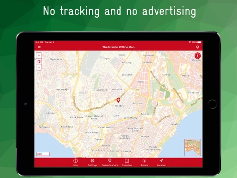 The Istanbul Offline Map screenshot 2