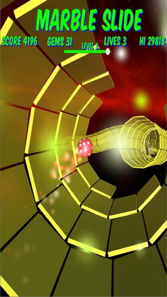#4. Marble Slide (iOS) 由: Galatic Droids