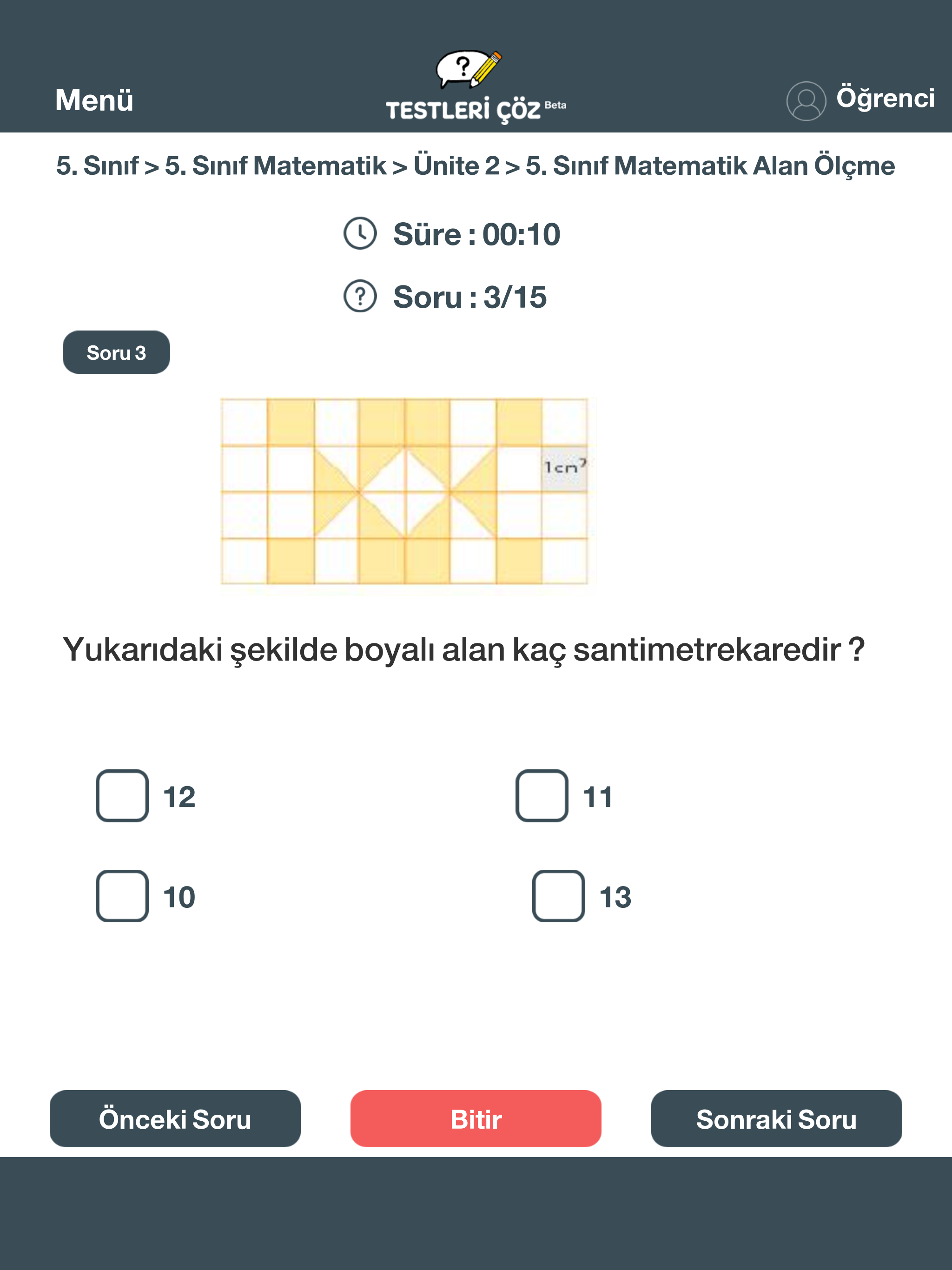 Testleri Çöz