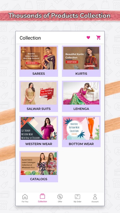 Screenshot #2 pour Surati Fabric : Sarees Kurtis
