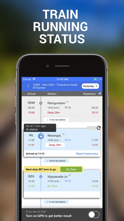 Train & PNR Status : RailYatri screenshot-3