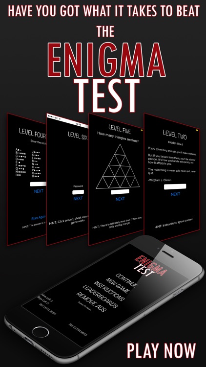 Enigma Test -Think Out The Box