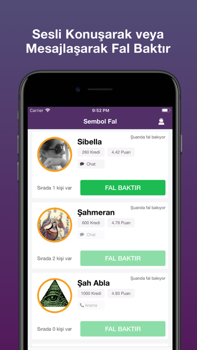 Sembol Fal - Gerçek Falcılar Screenshot