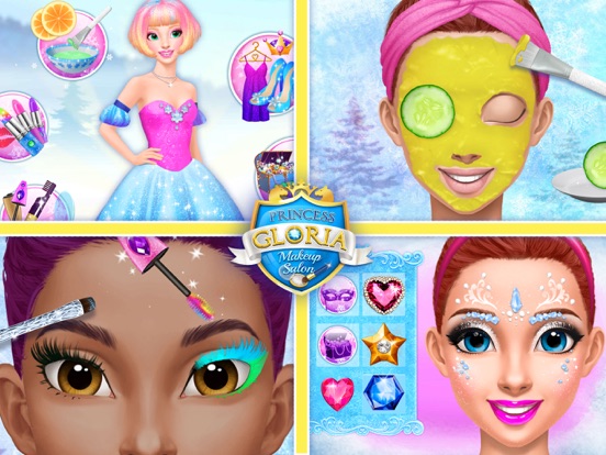 Princess Gloria Makeup Salon iPad screenshot 6 - Entertainment app