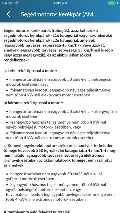 Screenshot #2 pour Koroknai Autósiskola