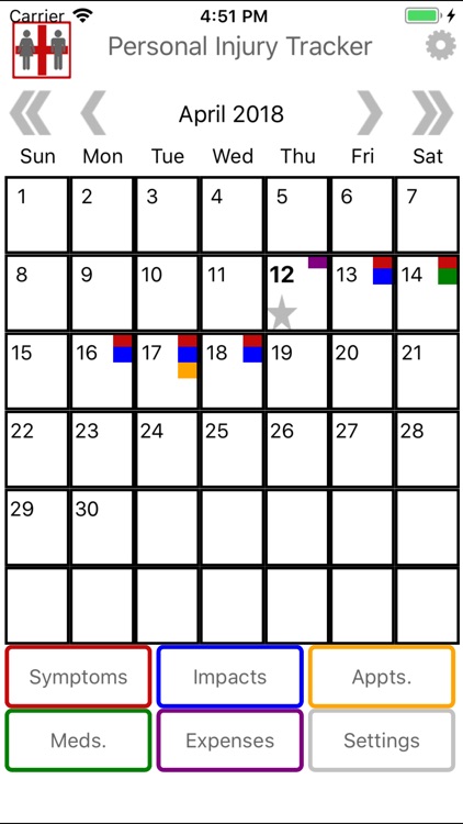 Personal Injury Tracker