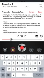 voice recorder - rec app iphone screenshot 3