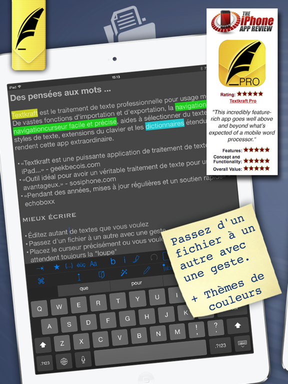 Screenshot #4 pour Textkraft Professional