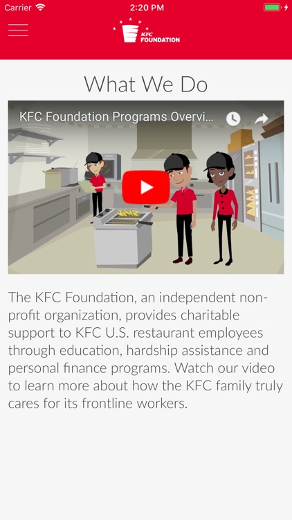 KFC Foundation screenshot-3