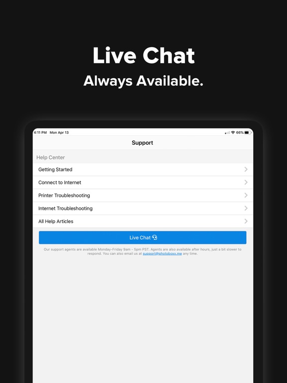 Photoboxx iPad screenshot 9 - Social Networking app