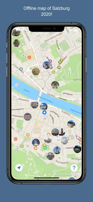 Salzburg 2020 — offline map(圖1)-速報App