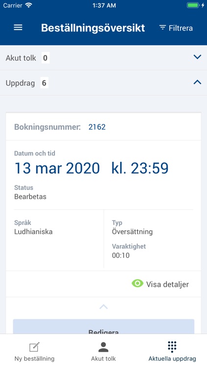 Tolkförmedling Väst