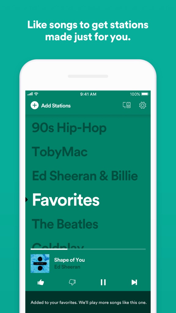 【图】Spotify Stations: Stream radio(截图3)