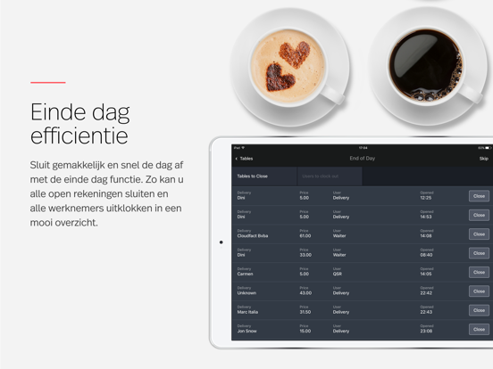 Lightspeed Restaurant POS (L) iPad app afbeelding 3