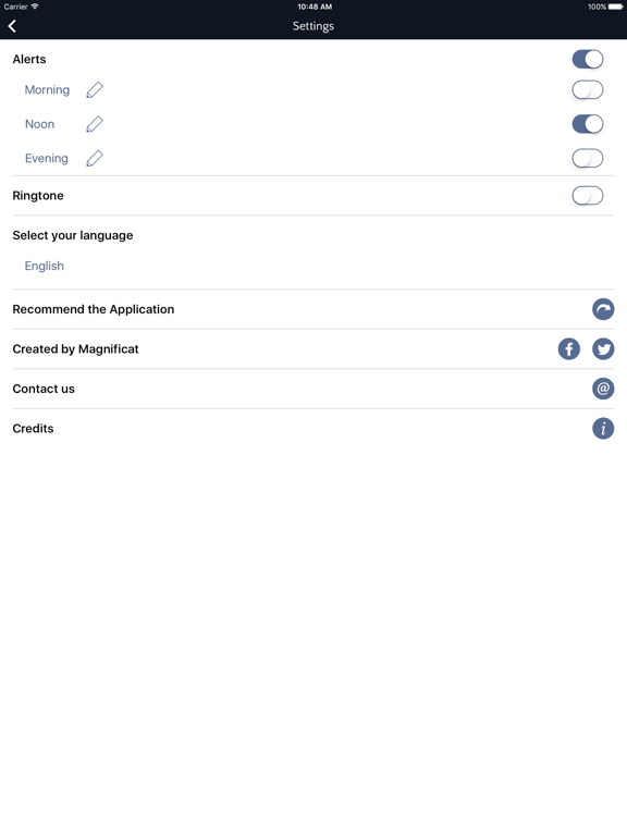 Praying the Angelus iPad screenshot 5 - Reference app